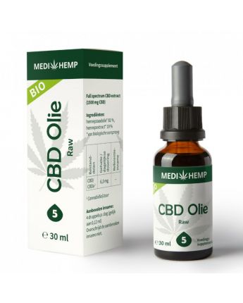 Medihemp CBD Oil Raw 30 ml
